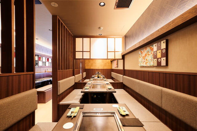 もんじゃ・鉄板焼き いろは歌 銀座コリドー店1